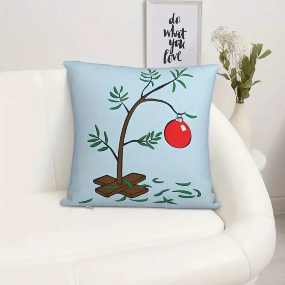 Charlie Brown Christmas Tree Pillow Cover, NWT
